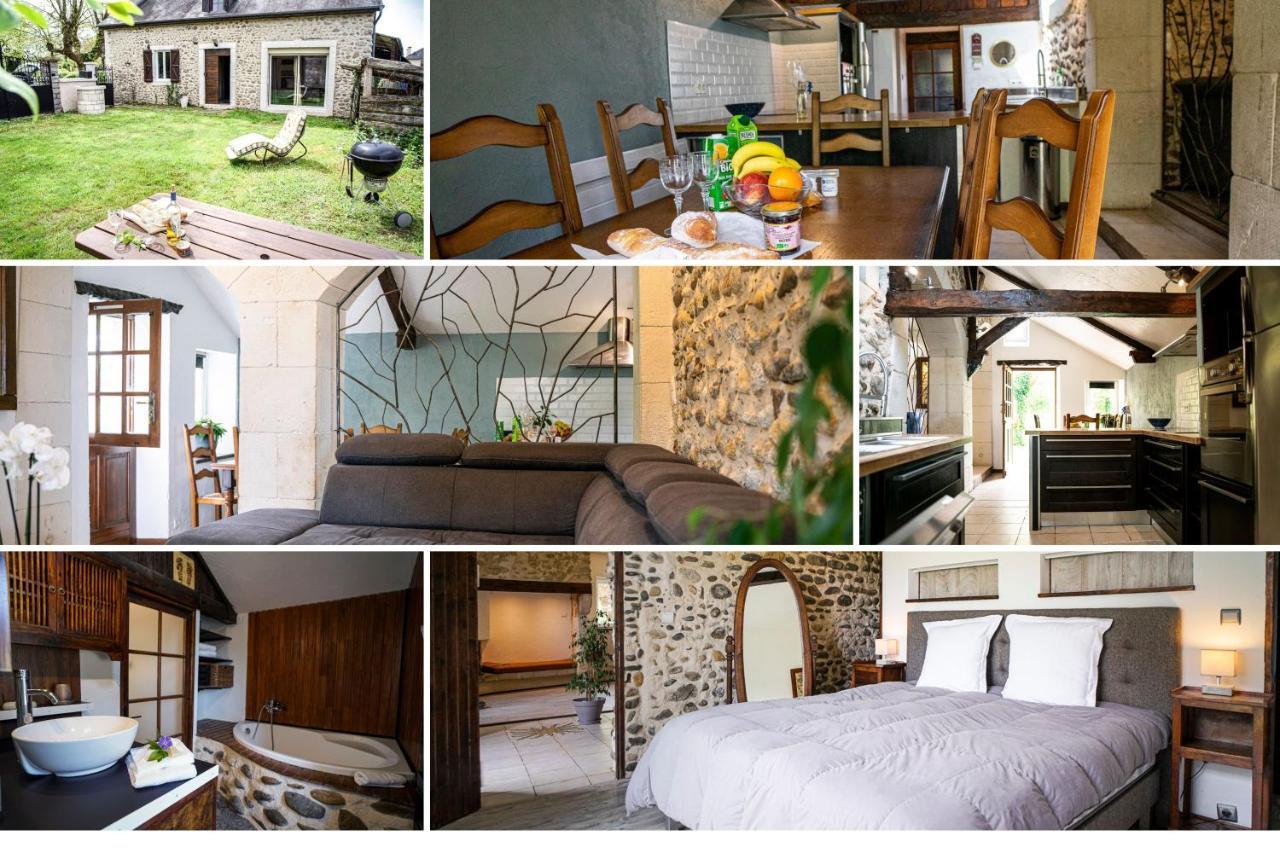 Maison de charme à proximité de Pau - 3 chambres - 6 p - Jardin Sendets (Pyrenees-Atlantiques) Exterior foto